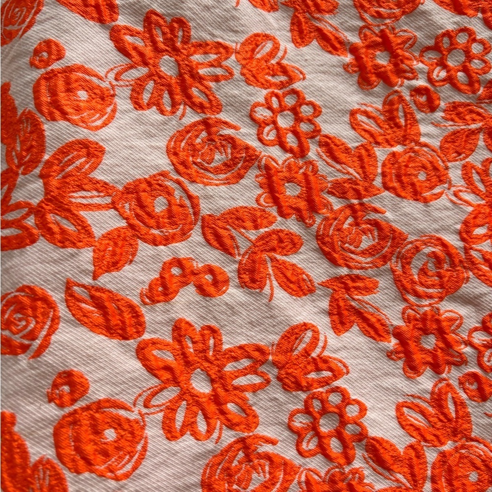 Betsey Johnson Orange Sleeveless Sundress Mini - Picture 2 of 12